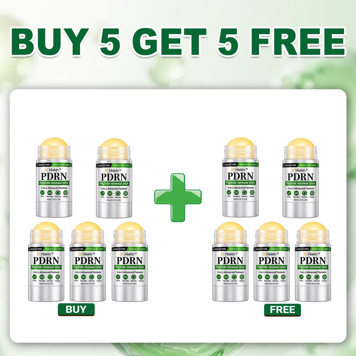 Wait — your order is confirmed! 🎉 Add 𝑯𝙞𝙨𝙠𝙞𝙣® 🧬 PDRN Anti-Aging & Targeted Spot Renewal Stick for wrinkles, crepey skin & dark spots — and enjoy 2X boosted results. 👉 Add now & save 50% — only on this page!